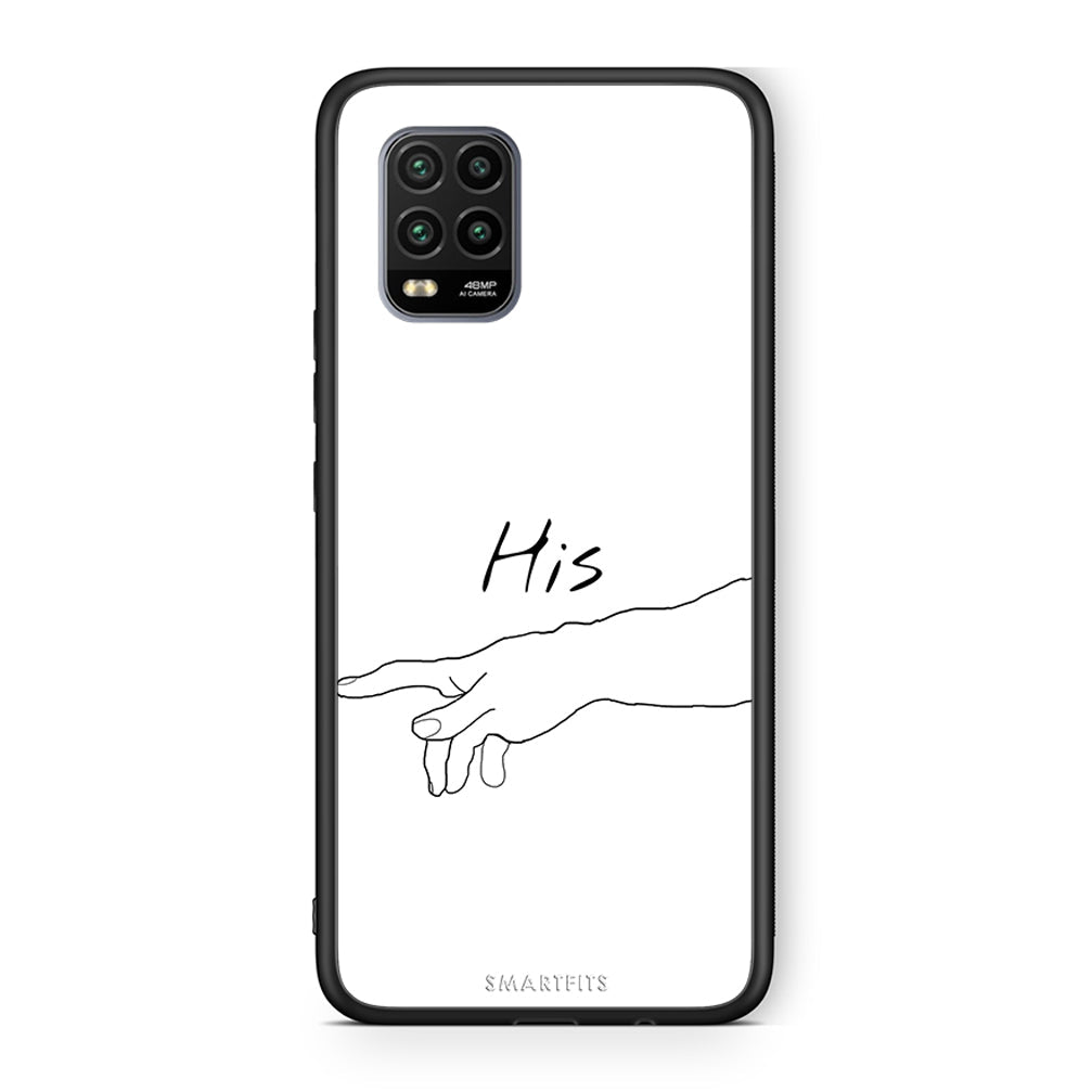 Xiaomi Mi 10 Lite Aeshetic Love 2 Θήκη Αγίου Βαλεντίνου από τη Smartfits με σχέδιο στο πίσω μέρος και μαύρο περίβλημα | Smartphone case with colorful back and black bezels by Smartfits