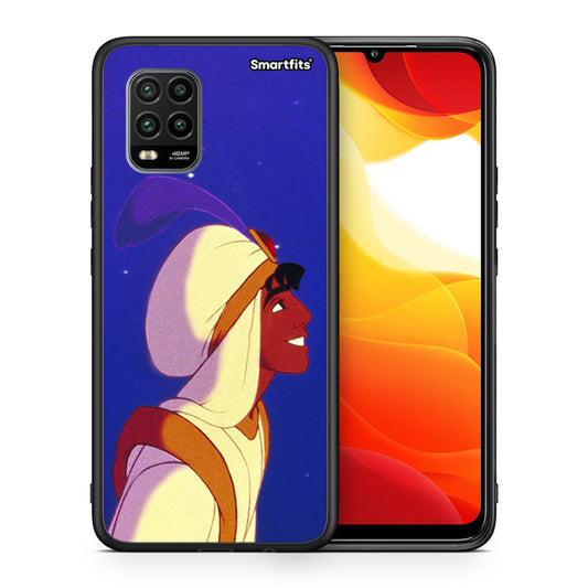 Θήκη Xiaomi Mi 10 Lite Alladin And Jasmine Love 1 από τη Smartfits με σχέδιο στο πίσω μέρος και μαύρο περίβλημα | Xiaomi Mi 10 Lite Alladin And Jasmine Love 1 case with colorful back and black bezels