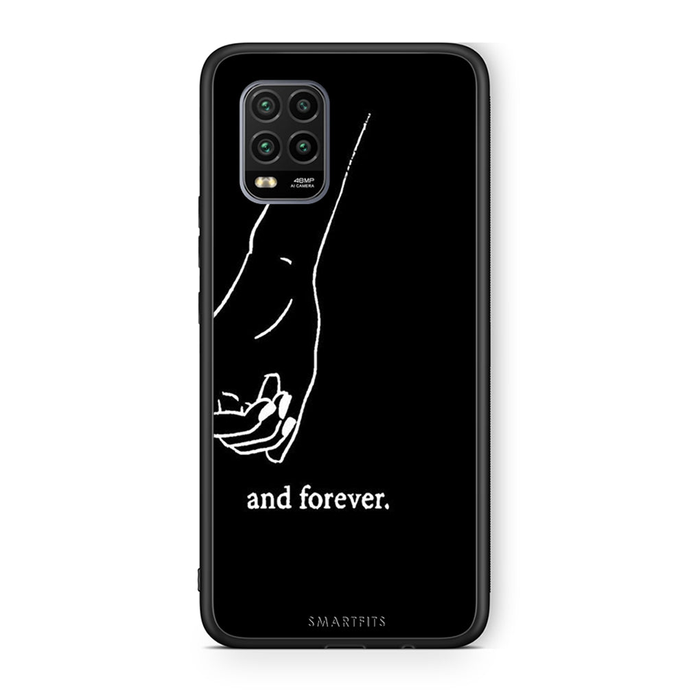 Xiaomi Mi 10 Lite Always & Forever 2 Θήκη Αγίου Βαλεντίνου από τη Smartfits με σχέδιο στο πίσω μέρος και μαύρο περίβλημα | Smartphone case with colorful back and black bezels by Smartfits