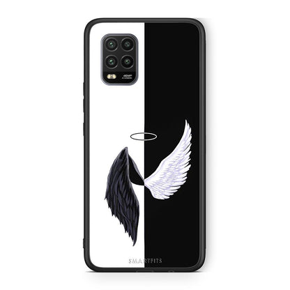 Xiaomi Mi 10 Lite Angels Demons θήκη από τη Smartfits με σχέδιο στο πίσω μέρος και μαύρο περίβλημα | Smartphone case with colorful back and black bezels by Smartfits