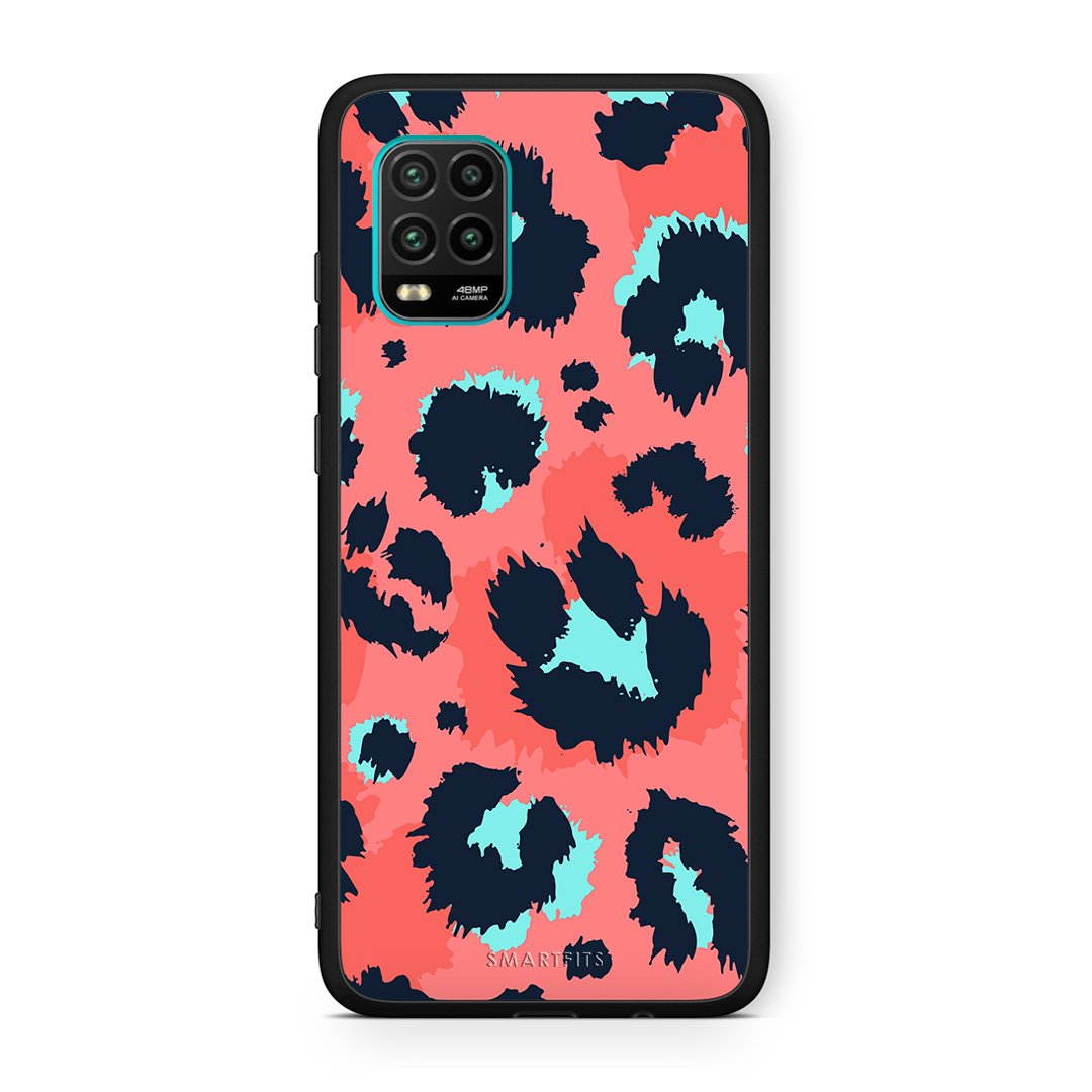 22 - Xiaomi Mi 10 Lite  Pink Leopard Animal case, cover, bumper