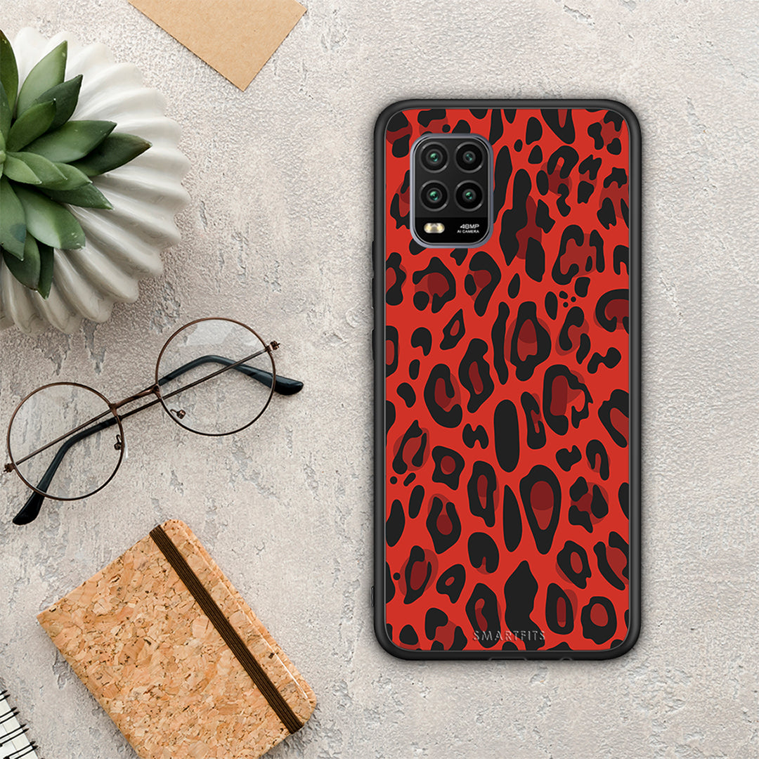 Animal Red Leopard - Xiaomi Mi 10 Lite θήκη