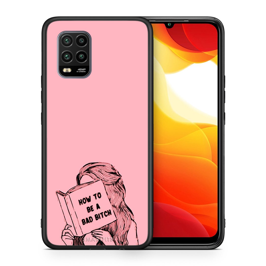 Θήκη Xiaomi Mi 10 Lite Bad Bitch από τη Smartfits με σχέδιο στο πίσω μέρος και μαύρο περίβλημα | Xiaomi Mi 10 Lite Bad Bitch case with colorful back and black bezels