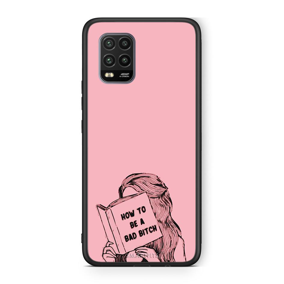 Xiaomi Mi 10 Lite Bad Bitch θήκη από τη Smartfits με σχέδιο στο πίσω μέρος και μαύρο περίβλημα | Smartphone case with colorful back and black bezels by Smartfits