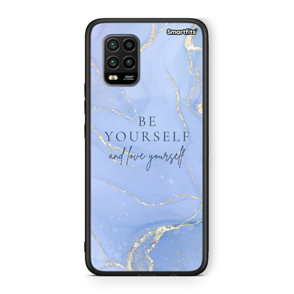 Xiaomi Mi 10 Lite Be Yourself θήκη από τη Smartfits με σχέδιο στο πίσω μέρος και μαύρο περίβλημα | Smartphone case with colorful back and black bezels by Smartfits