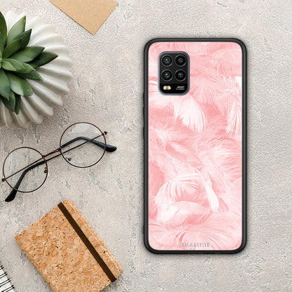 Boho Pink Feather - Xiaomi Mi 10 Lite θήκη