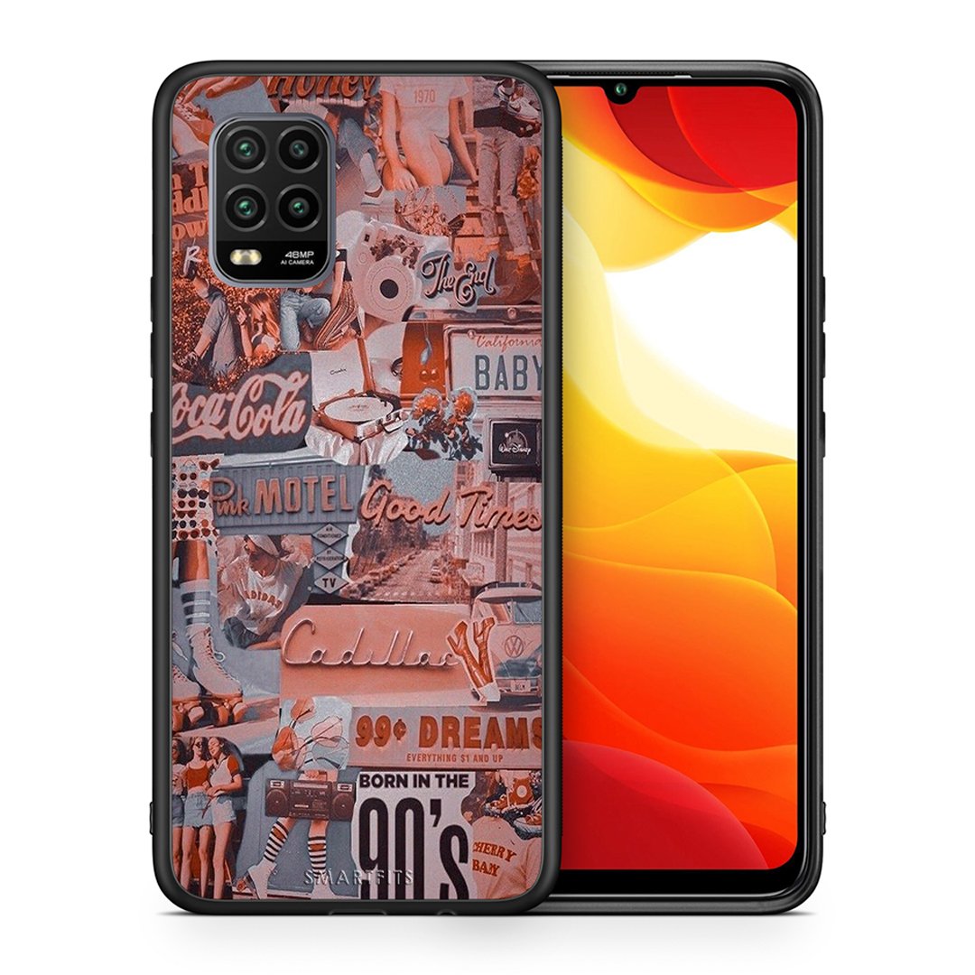 Θήκη Xiaomi Mi 10 Lite Born In 90s από τη Smartfits με σχέδιο στο πίσω μέρος και μαύρο περίβλημα | Xiaomi Mi 10 Lite Born In 90s case with colorful back and black bezels