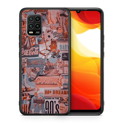 Θήκη Xiaomi Mi 10 Lite Born In 90s από τη Smartfits με σχέδιο στο πίσω μέρος και μαύρο περίβλημα | Xiaomi Mi 10 Lite Born In 90s case with colorful back and black bezels