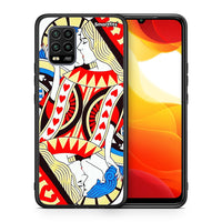 Thumbnail for Θήκη Xiaomi Mi 10 Lite Card Love από τη Smartfits με σχέδιο στο πίσω μέρος και μαύρο περίβλημα | Xiaomi Mi 10 Lite Card Love case with colorful back and black bezels
