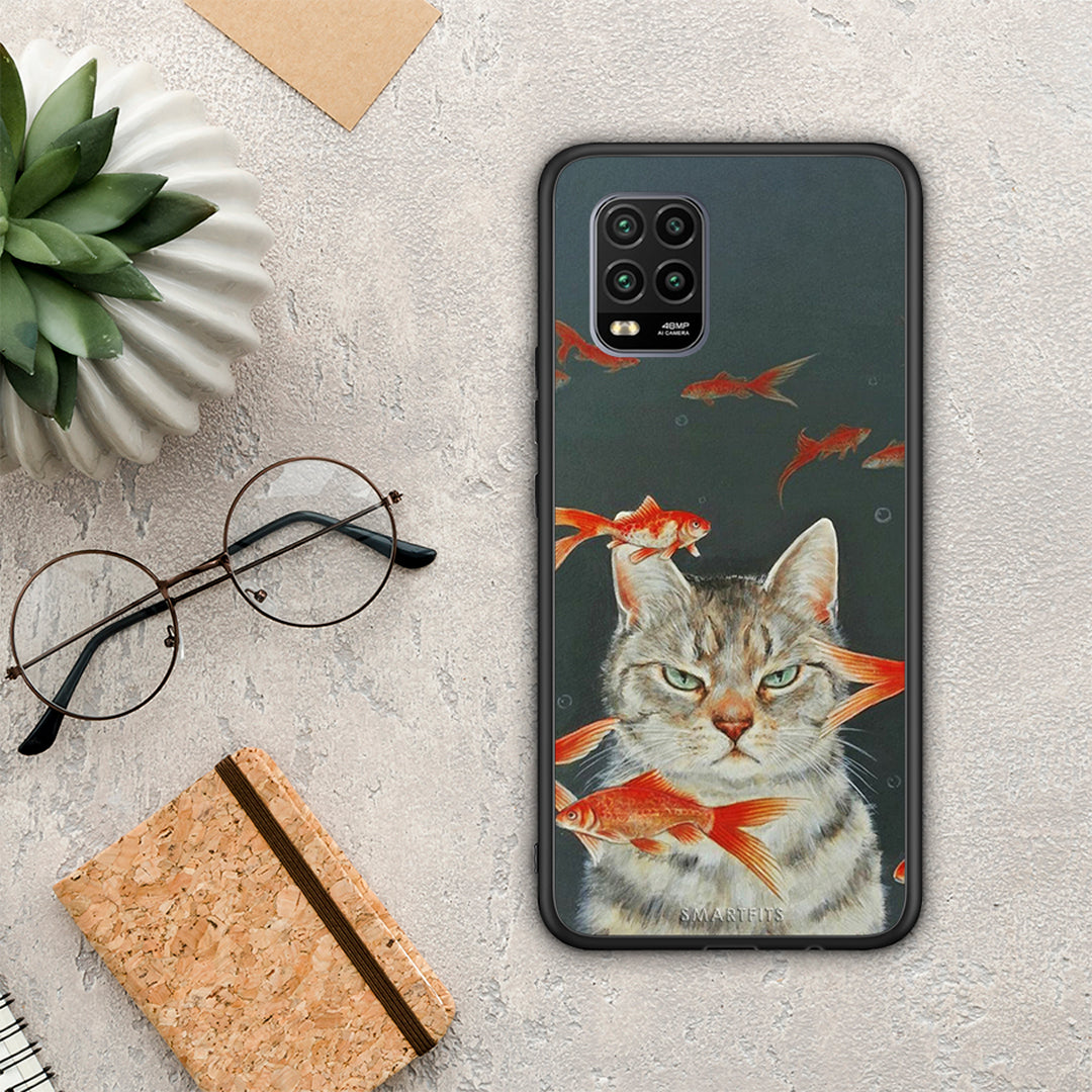 Cat Goldfish - Xiaomi Mi 10 Lite θήκη