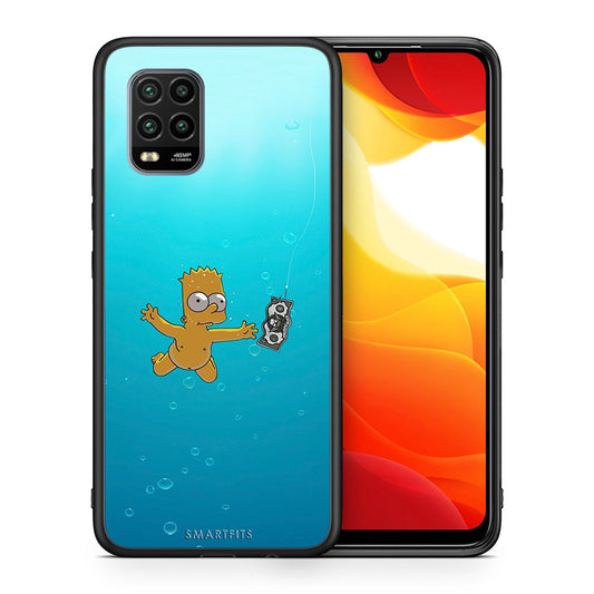 Θήκη Xiaomi Mi 10 Lite Chasing Money από τη Smartfits με σχέδιο στο πίσω μέρος και μαύρο περίβλημα | Xiaomi Mi 10 Lite Chasing Money case with colorful back and black bezels