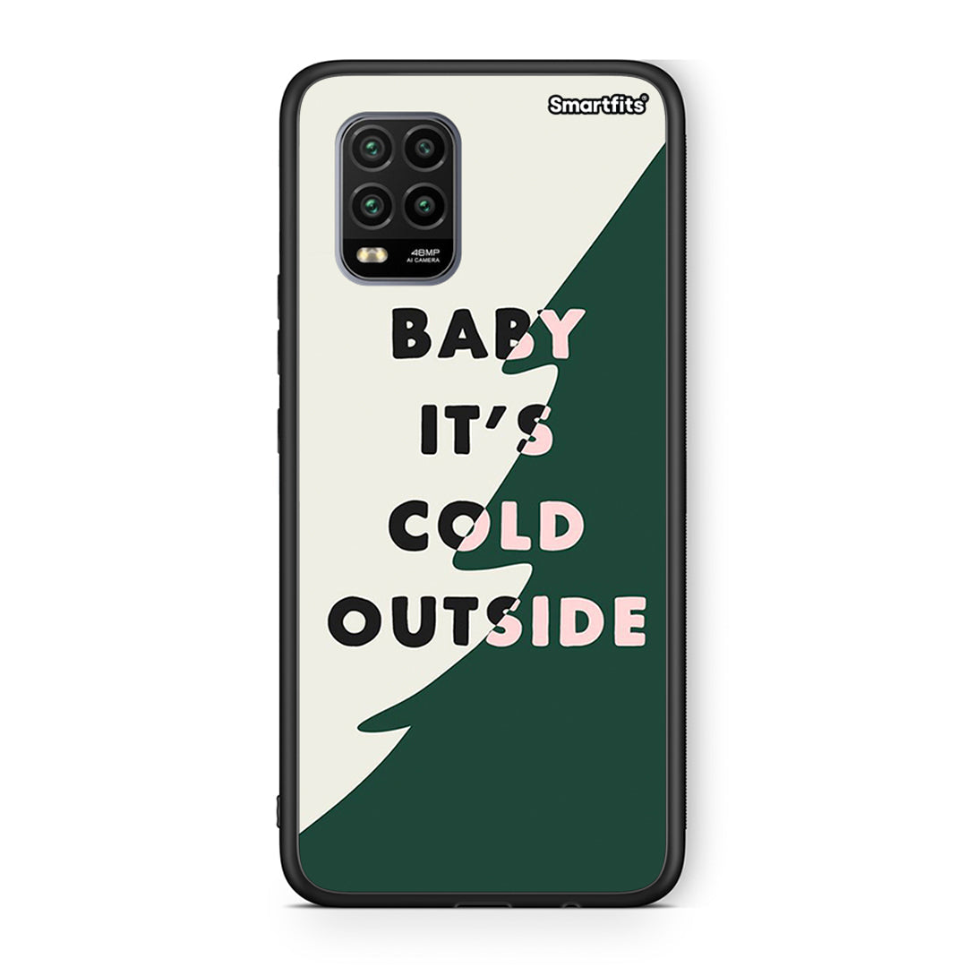 Xiaomi Mi 10 Lite Cold Outside θήκη από τη Smartfits με σχέδιο στο πίσω μέρος και μαύρο περίβλημα | Smartphone case with colorful back and black bezels by Smartfits