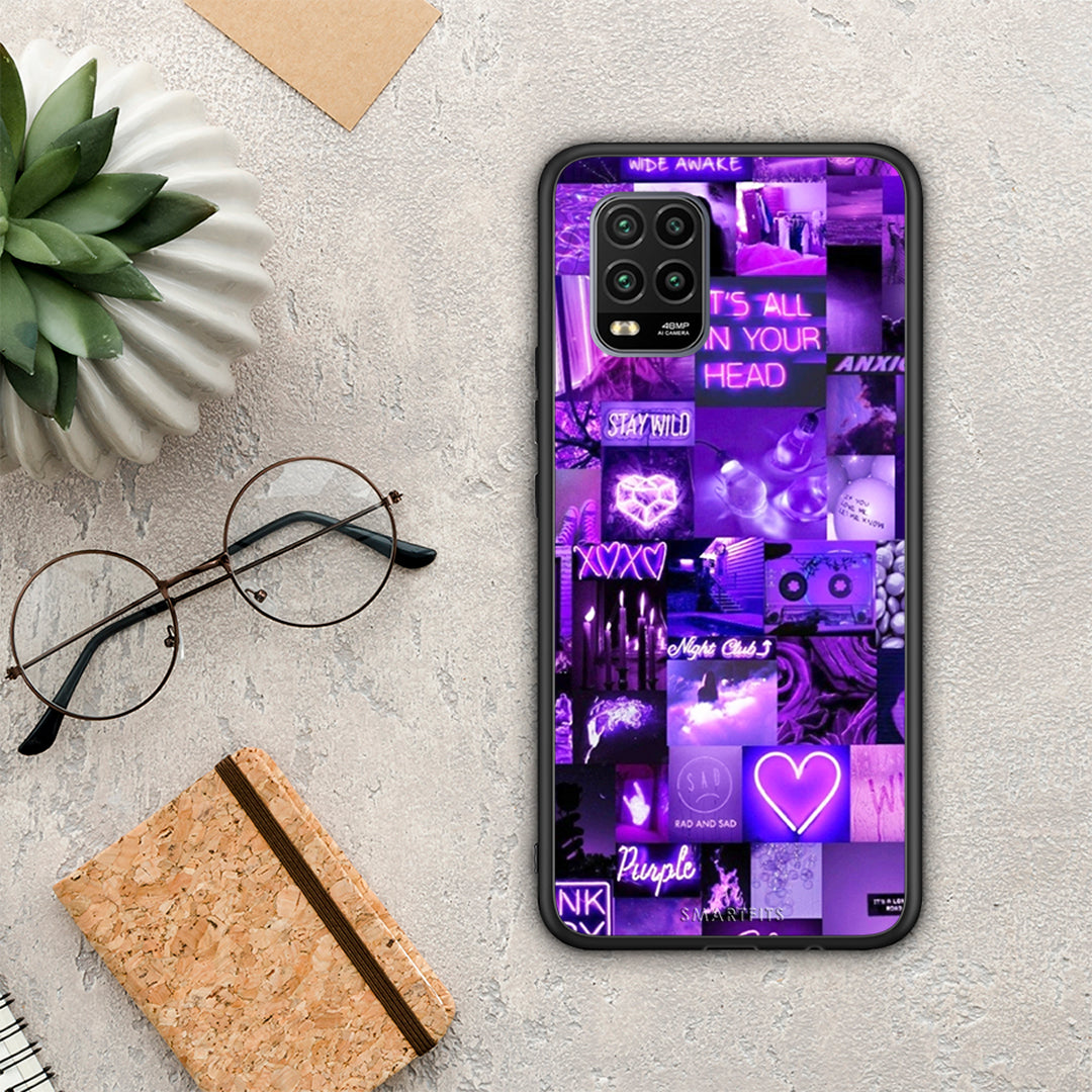Collage Stay Wild - Xiaomi Mi 10 Lite θήκη