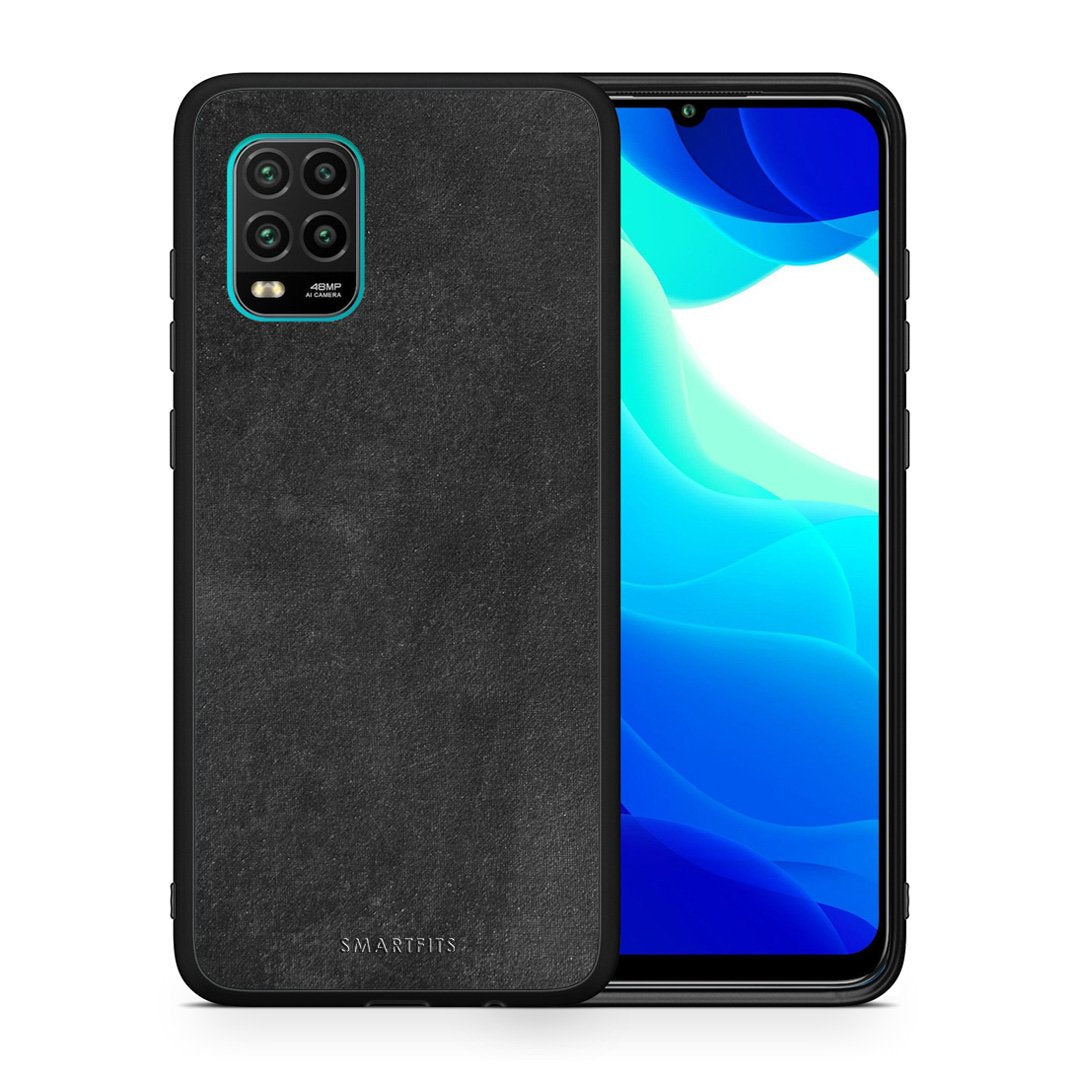Θήκη Xiaomi Mi 10 Lite Black Slate Color από τη Smartfits με σχέδιο στο πίσω μέρος και μαύρο περίβλημα | Xiaomi Mi 10 Lite Black Slate Color case with colorful back and black bezels