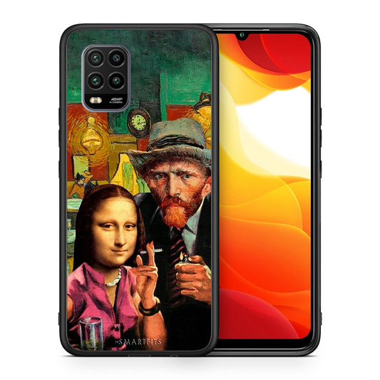 Θήκη Xiaomi Mi 10 Lite Funny Art από τη Smartfits με σχέδιο στο πίσω μέρος και μαύρο περίβλημα | Xiaomi Mi 10 Lite Funny Art case with colorful back and black bezels