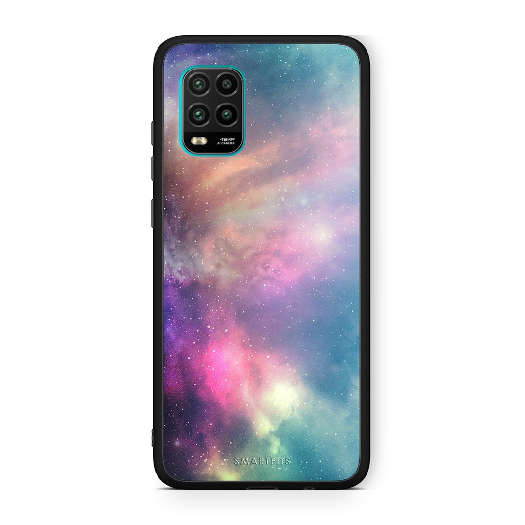 105 - Xiaomi Mi 10 Lite  Rainbow Galaxy case, cover, bumper