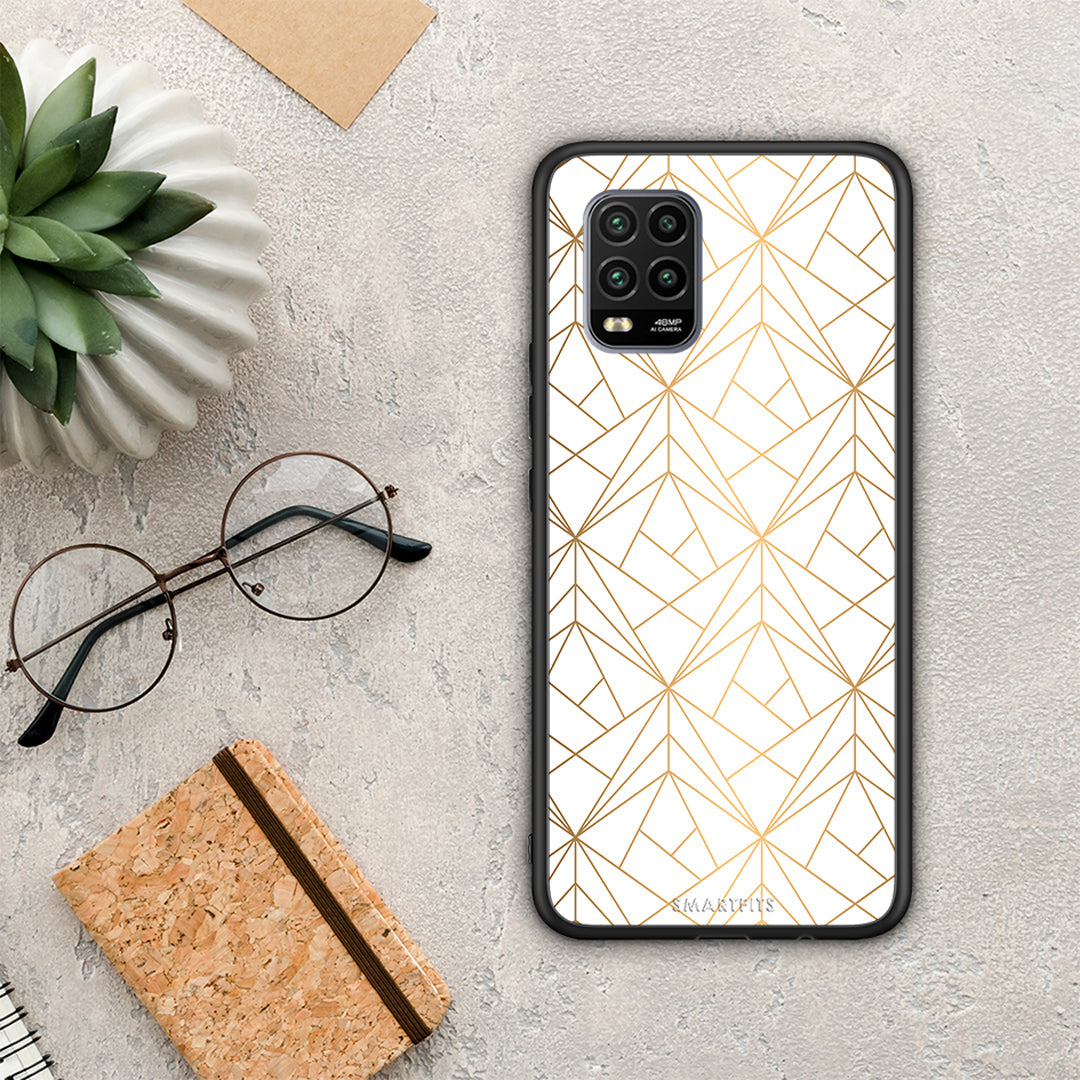 Geometric Luxury White - Xiaomi Mi 10 Lite θήκη