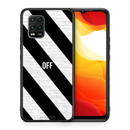 Θήκη Xiaomi Mi 10 Lite Get Off από τη Smartfits με σχέδιο στο πίσω μέρος και μαύρο περίβλημα | Xiaomi Mi 10 Lite Get Off case with colorful back and black bezels