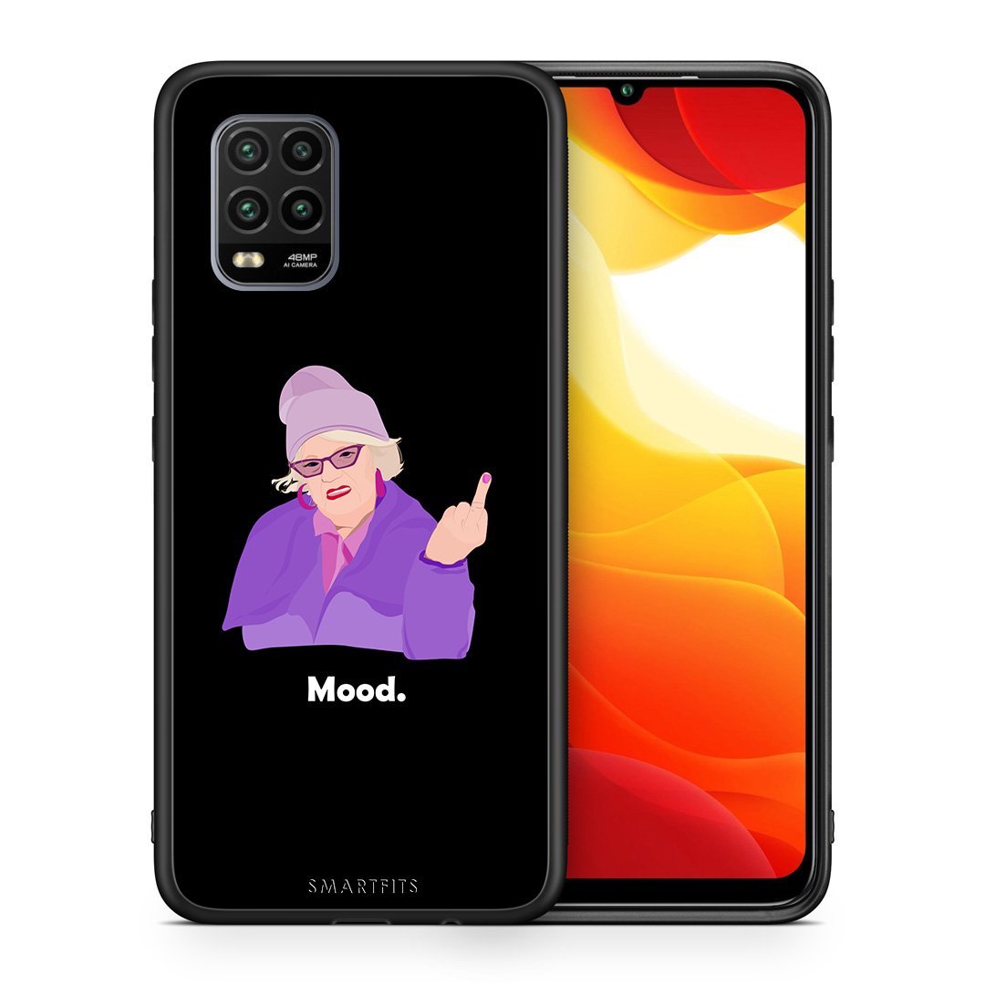 Θήκη Xiaomi Mi 10 Lite Grandma Mood Black από τη Smartfits με σχέδιο στο πίσω μέρος και μαύρο περίβλημα | Xiaomi Mi 10 Lite Grandma Mood Black case with colorful back and black bezels