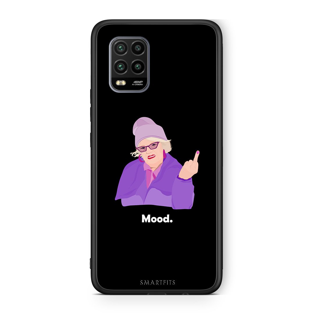 Xiaomi Mi 10 Lite Grandma Mood Black θήκη από τη Smartfits με σχέδιο στο πίσω μέρος και μαύρο περίβλημα | Smartphone case with colorful back and black bezels by Smartfits
