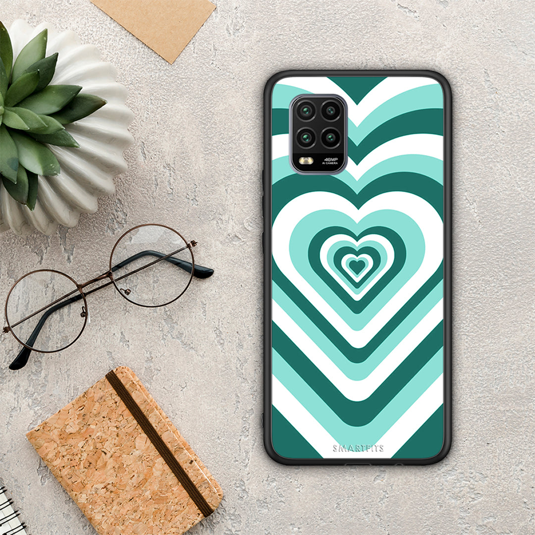 Green Hearts - Xiaomi Mi 10 Lite θήκη