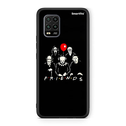 Xiaomi Mi 10 Lite Halloween Friends Θήκη από τη Smartfits με σχέδιο στο πίσω μέρος και μαύρο περίβλημα | Smartphone case with colorful back and black bezels by Smartfits