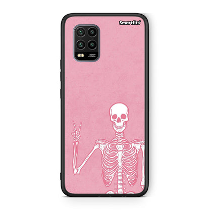 Xiaomi Mi 10 Lite Halloween Motivation Θήκη από τη Smartfits με σχέδιο στο πίσω μέρος και μαύρο περίβλημα | Smartphone case with colorful back and black bezels by Smartfits