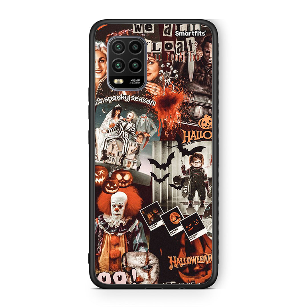 Xiaomi Mi 10 Lite Halloween Spooky Season Θήκη από τη Smartfits με σχέδιο στο πίσω μέρος και μαύρο περίβλημα | Smartphone case with colorful back and black bezels by Smartfits