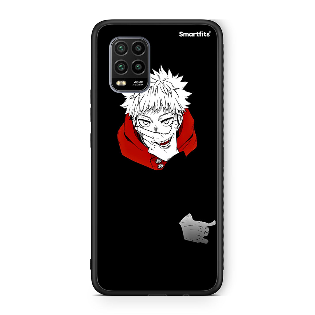 Xiaomi Mi 10 Lite Itadori Anime θήκη από τη Smartfits με σχέδιο στο πίσω μέρος και μαύρο περίβλημα | Smartphone case with colorful back and black bezels by Smartfits
