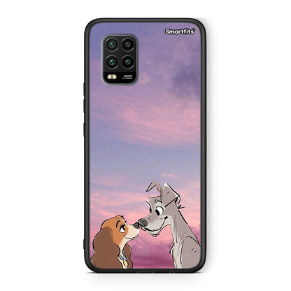 Xiaomi Mi 10 Lite Lady And Tramp θήκη από τη Smartfits με σχέδιο στο πίσω μέρος και μαύρο περίβλημα | Smartphone case with colorful back and black bezels by Smartfits