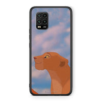 Thumbnail for Xiaomi Mi 10 Lite Lion Love 2 Θήκη Αγίου Βαλεντίνου από τη Smartfits με σχέδιο στο πίσω μέρος και μαύρο περίβλημα | Smartphone case with colorful back and black bezels by Smartfits