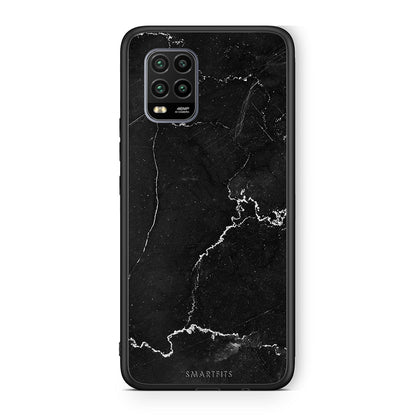 Xiaomi Mi 10 Lite Marble Black θήκη από τη Smartfits με σχέδιο στο πίσω μέρος και μαύρο περίβλημα | Smartphone case with colorful back and black bezels by Smartfits