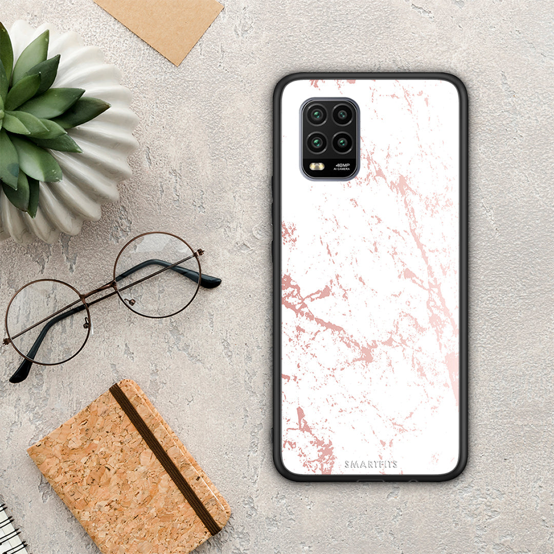 Marble Pink Splash - Xiaomi Mi 10 Lite θήκη