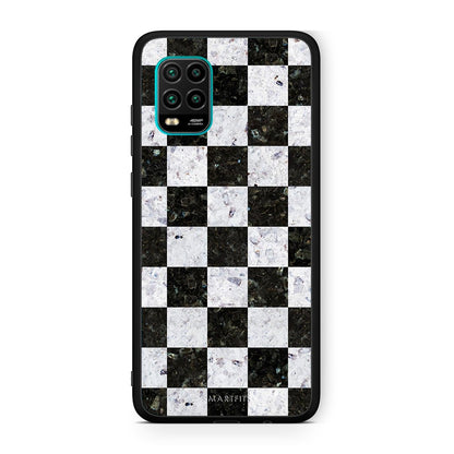 4 - Xiaomi Mi 10 Lite Square Geometric Marble case, cover, bumper