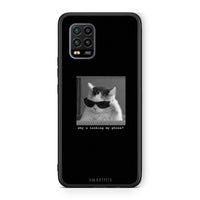 Thumbnail for Xiaomi Mi 10 Lite Meme Cat θήκη από τη Smartfits με σχέδιο στο πίσω μέρος και μαύρο περίβλημα | Smartphone case with colorful back and black bezels by Smartfits
