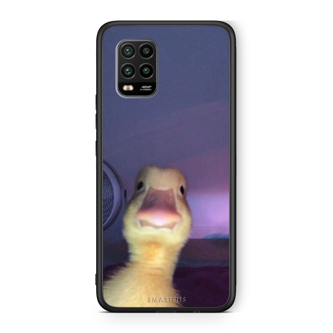 Xiaomi Mi 10 Lite Meme Duck θήκη από τη Smartfits με σχέδιο στο πίσω μέρος και μαύρο περίβλημα | Smartphone case with colorful back and black bezels by Smartfits