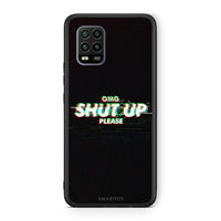 Thumbnail for Xiaomi Mi 10 Lite OMG ShutUp θήκη από τη Smartfits με σχέδιο στο πίσω μέρος και μαύρο περίβλημα | Smartphone case with colorful back and black bezels by Smartfits