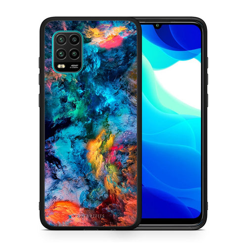 Θήκη Xiaomi Mi 10 Lite Crayola Paint από τη Smartfits με σχέδιο στο πίσω μέρος και μαύρο περίβλημα | Xiaomi Mi 10 Lite Crayola Paint case with colorful back and black bezels