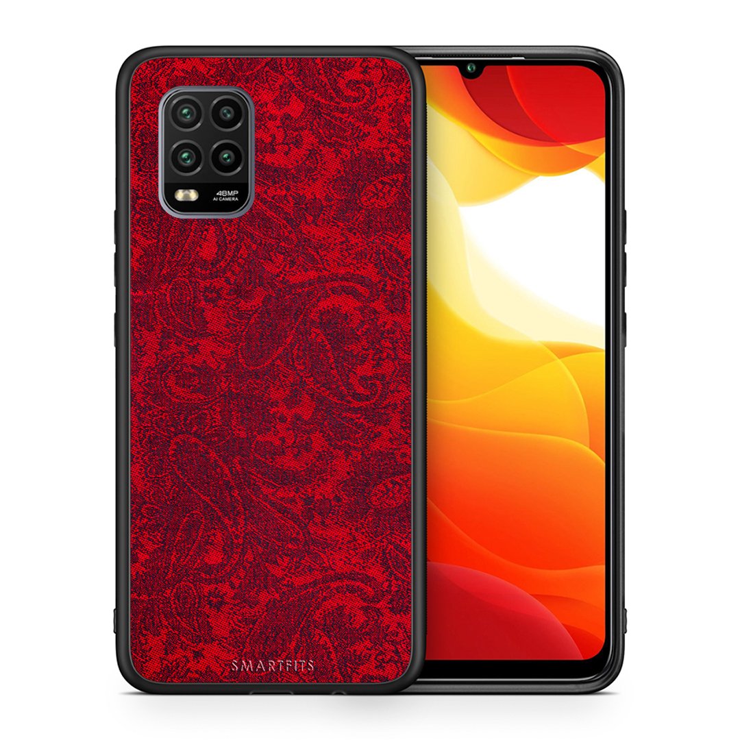 Θήκη Xiaomi Mi 10 Lite Paisley Cashmere από τη Smartfits με σχέδιο στο πίσω μέρος και μαύρο περίβλημα | Xiaomi Mi 10 Lite Paisley Cashmere case with colorful back and black bezels
