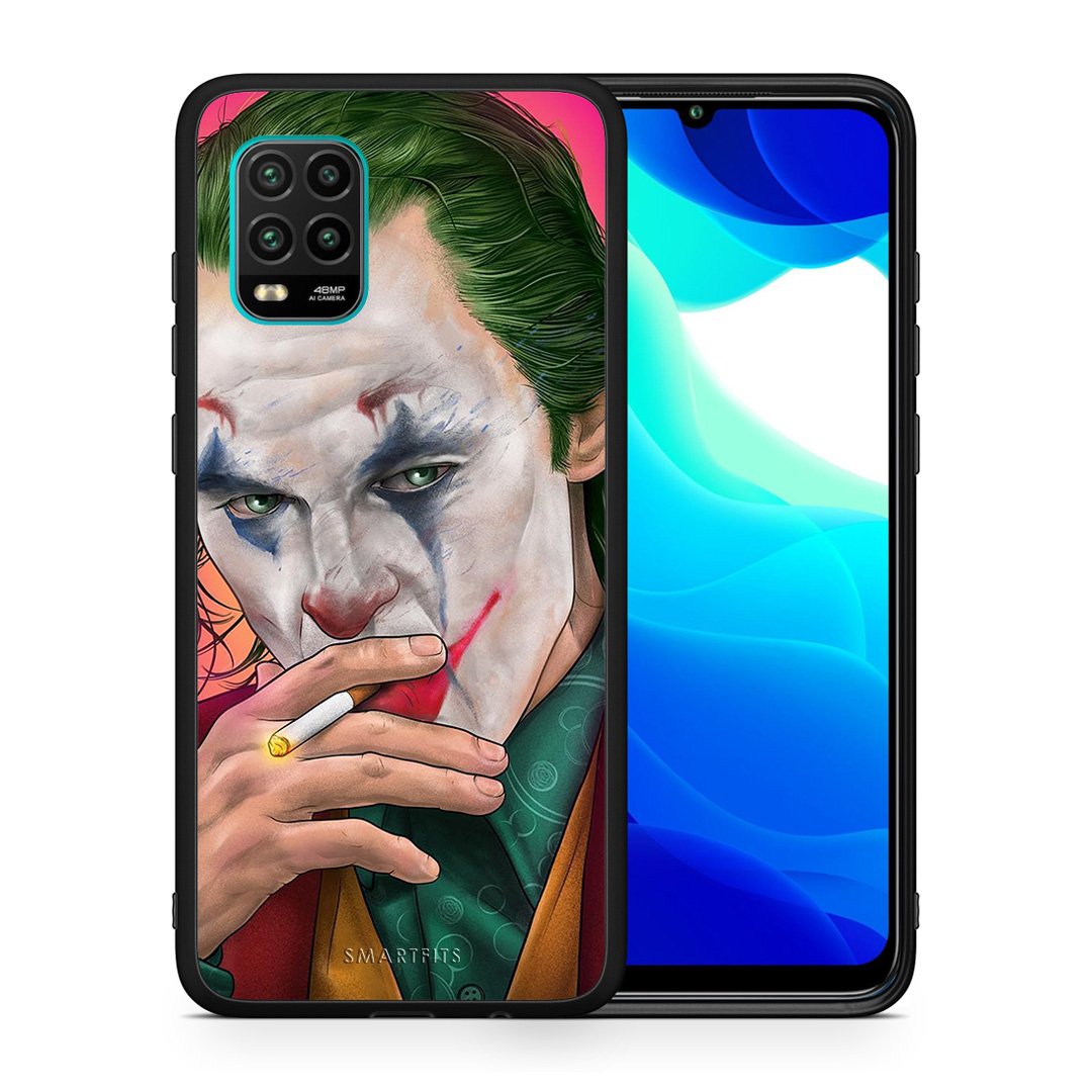 Θήκη Xiaomi Mi 10 Lite JokesOnU PopArt από τη Smartfits με σχέδιο στο πίσω μέρος και μαύρο περίβλημα | Xiaomi Mi 10 Lite JokesOnU PopArt case with colorful back and black bezels