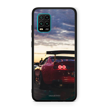 Xiaomi Mi 10 Lite Racing Supra θήκη από τη Smartfits με σχέδιο στο πίσω μέρος και μαύρο περίβλημα | Smartphone case with colorful back and black bezels by Smartfits