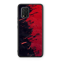 Thumbnail for Xiaomi Mi 10 Lite Red Paint Θήκη Αγίου Βαλεντίνου από τη Smartfits με σχέδιο στο πίσω μέρος και μαύρο περίβλημα | Smartphone case with colorful back and black bezels by Smartfits