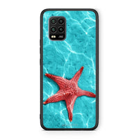 Thumbnail for Xiaomi Mi 10 Lite Red Starfish Θήκη από τη Smartfits με σχέδιο στο πίσω μέρος και μαύρο περίβλημα | Smartphone case with colorful back and black bezels by Smartfits