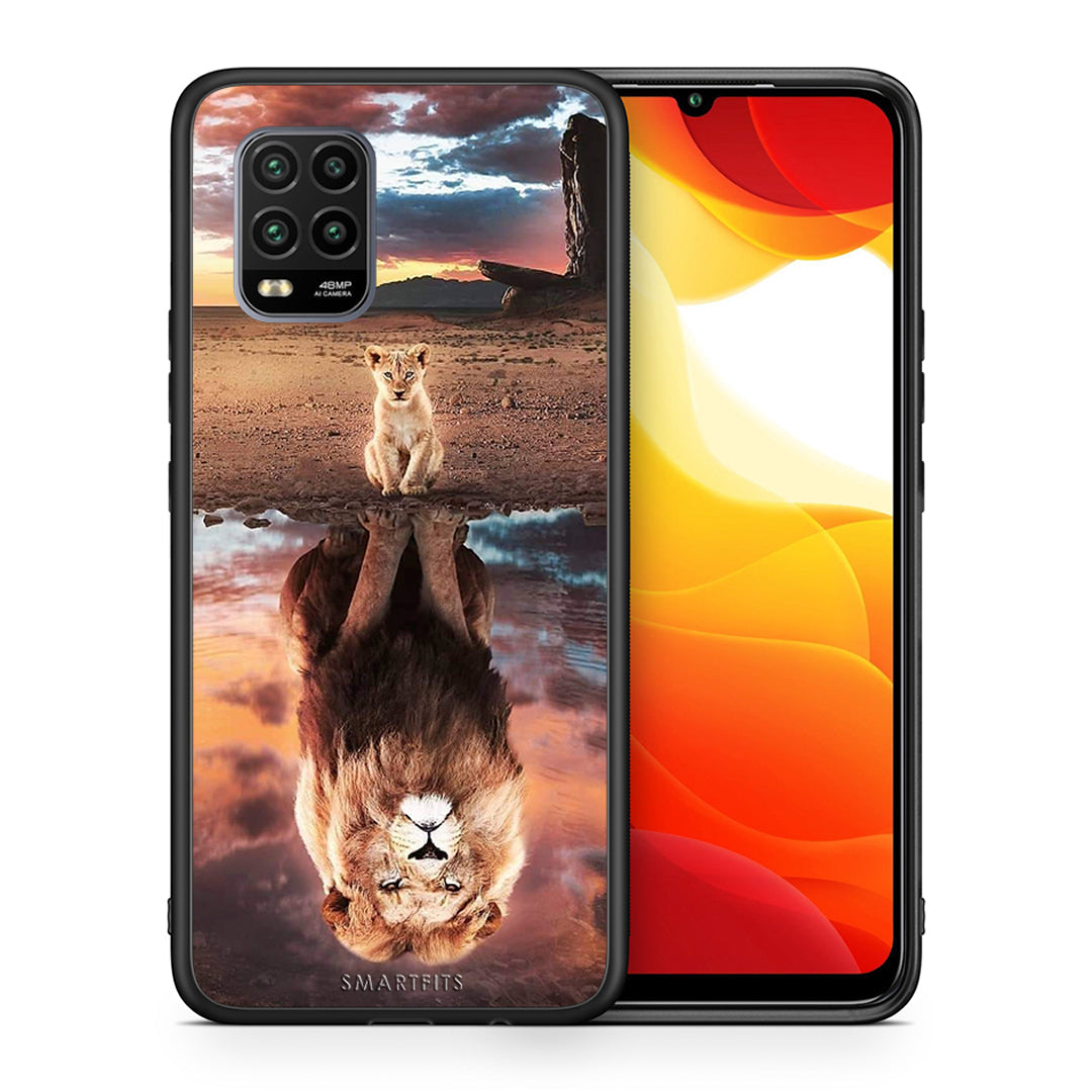 Θήκη Αγίου Βαλεντίνου Xiaomi Mi 10 Lite Sunset Dreams από τη Smartfits με σχέδιο στο πίσω μέρος και μαύρο περίβλημα | Xiaomi Mi 10 Lite Sunset Dreams case with colorful back and black bezels