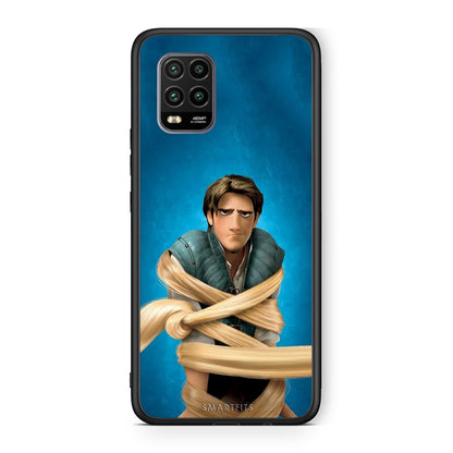 Xiaomi Mi 10 Lite Tangled 1 Θήκη Αγίου Βαλεντίνου από τη Smartfits με σχέδιο στο πίσω μέρος και μαύρο περίβλημα | Smartphone case with colorful back and black bezels by Smartfits