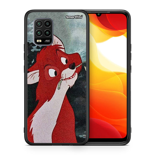 Θήκη Xiaomi Mi 10 Lite Tod And Vixey Love 1 από τη Smartfits με σχέδιο στο πίσω μέρος και μαύρο περίβλημα | Xiaomi Mi 10 Lite Tod And Vixey Love 1 case with colorful back and black bezels
