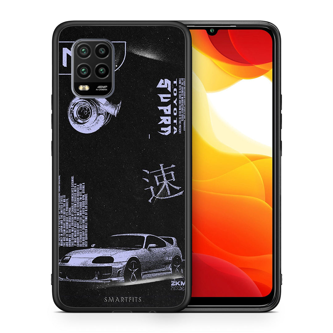 Θήκη Αγίου Βαλεντίνου Xiaomi Mi 10 Lite Tokyo Drift από τη Smartfits με σχέδιο στο πίσω μέρος και μαύρο περίβλημα | Xiaomi Mi 10 Lite Tokyo Drift case with colorful back and black bezels