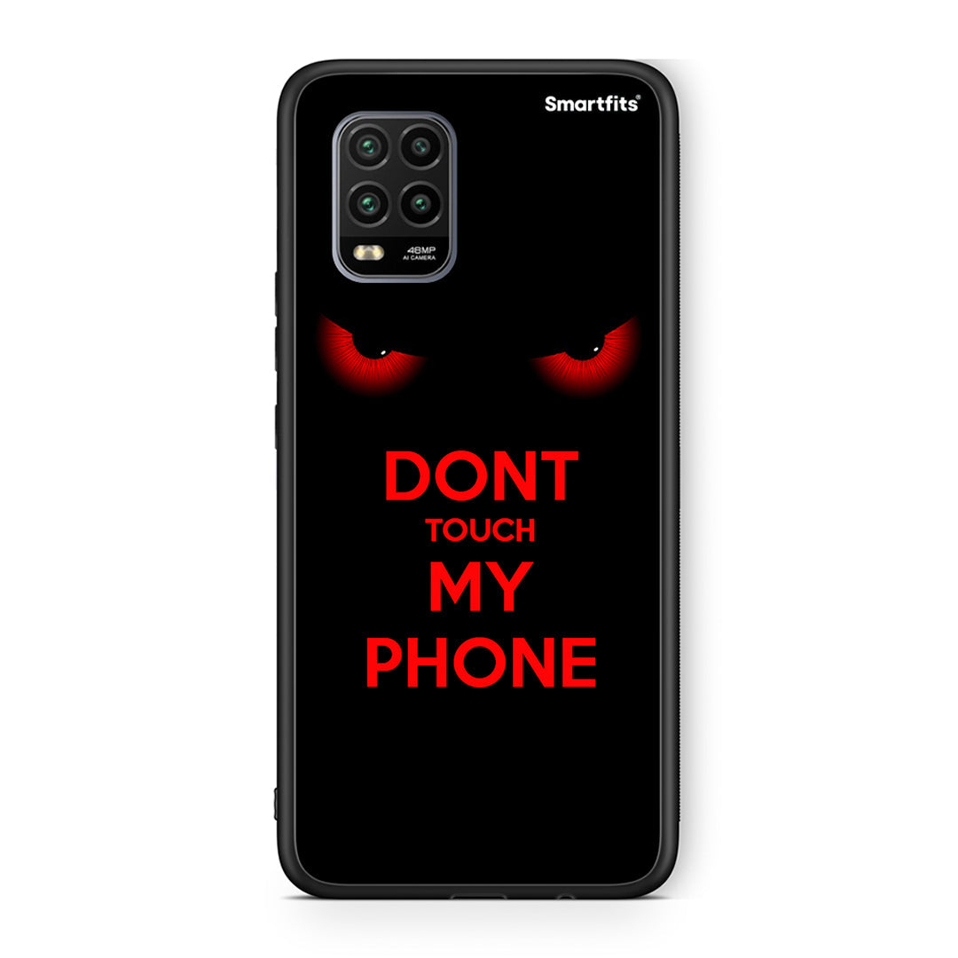 Xiaomi Mi 10 Lite Touch My Phone Θήκη από τη Smartfits με σχέδιο στο πίσω μέρος και μαύρο περίβλημα | Smartphone case with colorful back and black bezels by Smartfits