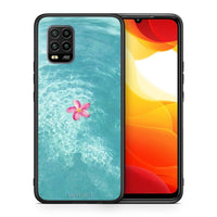 Thumbnail for Θήκη Xiaomi Mi 10 Lite Water Flower από τη Smartfits με σχέδιο στο πίσω μέρος και μαύρο περίβλημα | Xiaomi Mi 10 Lite Water Flower case with colorful back and black bezels