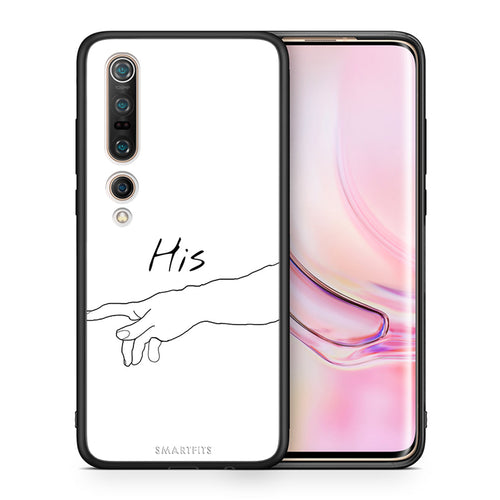 Θήκη Αγίου Βαλεντίνου Xiaomi Mi 10 Aeshetic Love 2 από τη Smartfits με σχέδιο στο πίσω μέρος και μαύρο περίβλημα | Xiaomi Mi 10 Aeshetic Love 2 case with colorful back and black bezels